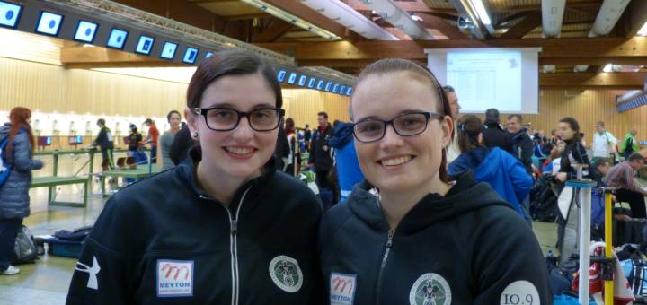 Unsere Starterinnen beim IWK in München: Marie-Theres und Katharina Auer