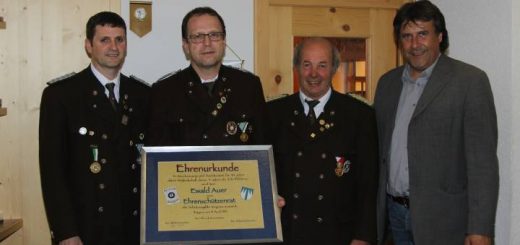Unser neuer Ehren-Schützenrat Ewald Auer