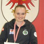 Mit zwei Medaillen unsere erfolgreichste Schützin: Katharina Auer.