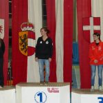 Siegerehrung Juniorinnen: Nadine Ungerank (Rang 2), Michelle Oberhofer (Österreichische Meisterin), Franziska Stefani (Rang 3).